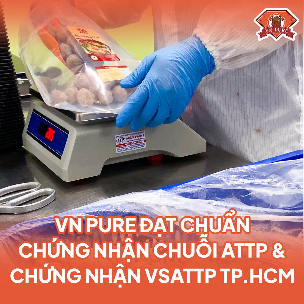 Bí Quyết Làm Bò Viên Dai Giòn Chuẩn Bếp Từ VN Pure & Giải Pháp Sỉ Bò Viên HORECA Giá Tốt TP.HCM