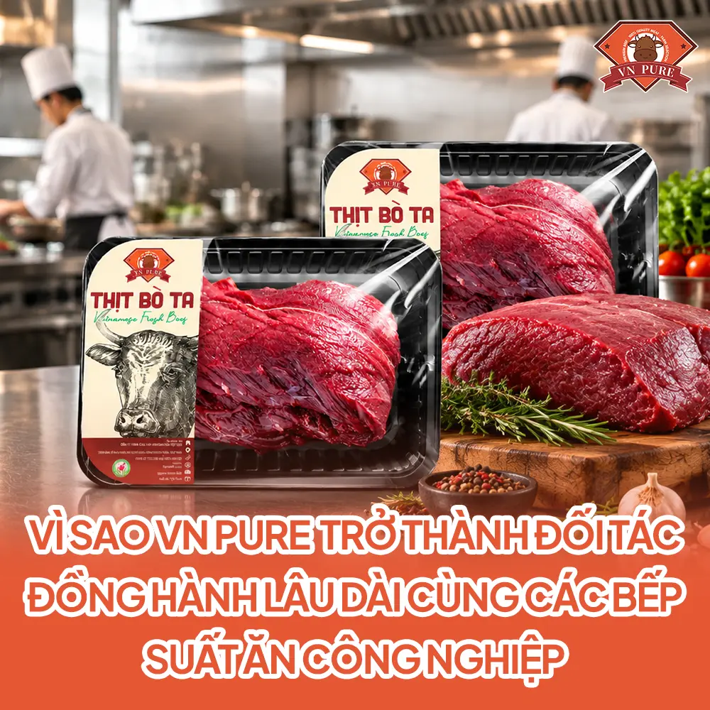 Vì Sao VN Pure Trở Thành Đối Tác Đồng Hành Lâu Dài Cùng Các Bếp Suất Ăn Công Nghiệp?