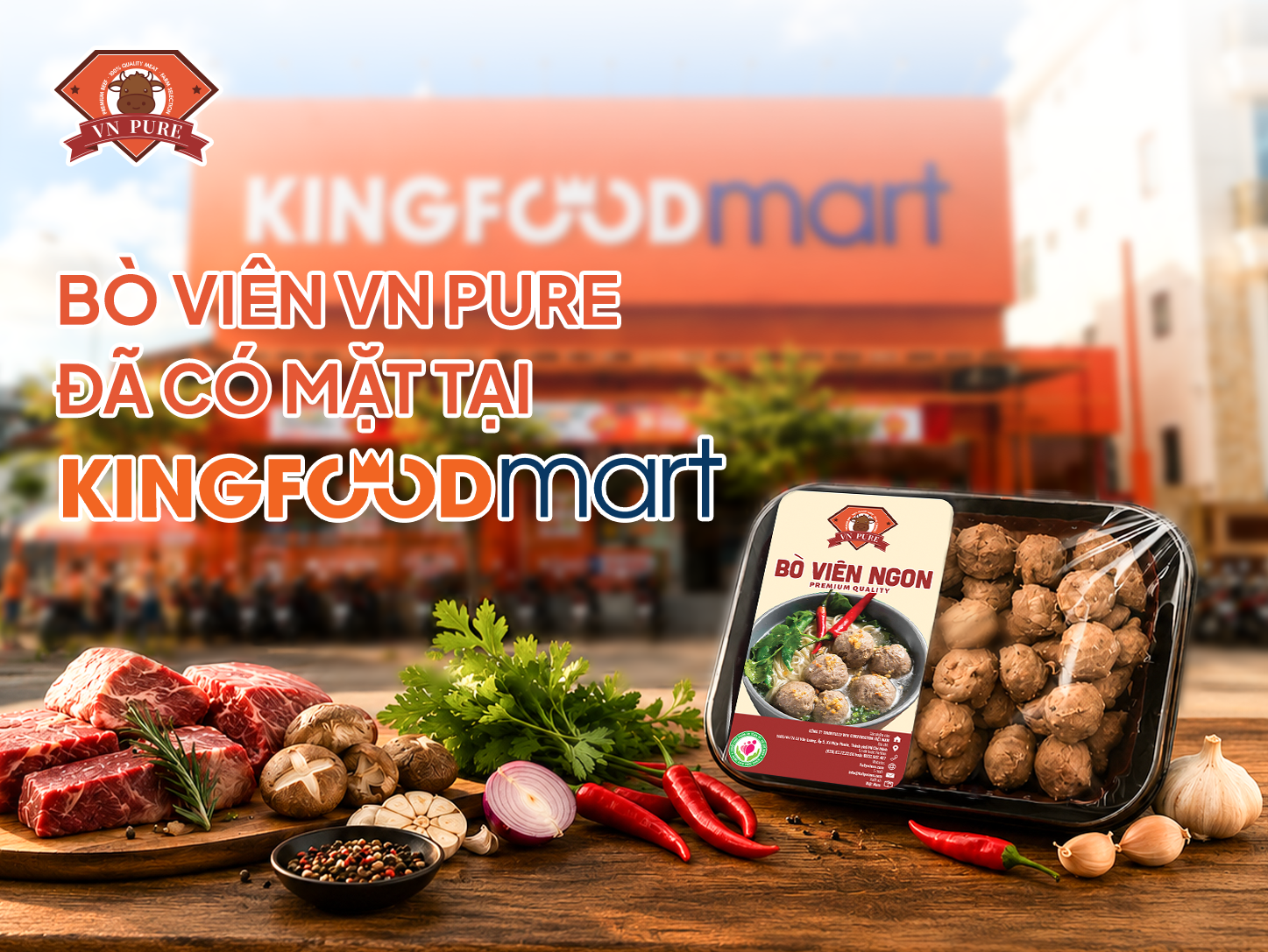 Bước Ngoặt 2026: Bò Viên Cao Cấp Fully Win Phủ Sóng Hệ Thống Siêu Thị Lớn