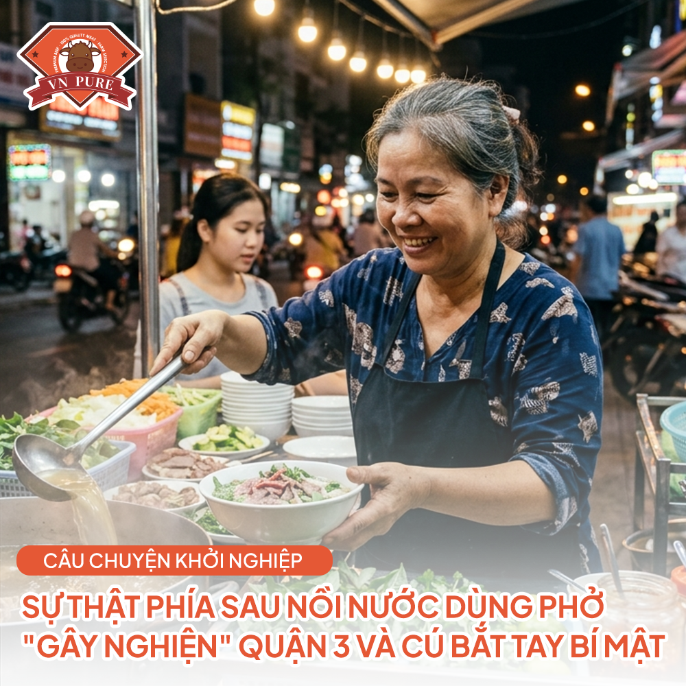Sự Thật Phía Sau Nồi Nước Dùng Phở 'Gây Nghiện' Quận 3 Và Cú Bắt Tay Bí Mật Thay Đổi Cục Diện Ngành F&B Sài Gòn