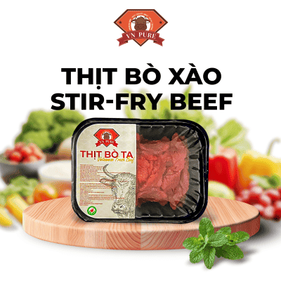 Thịt Bò Xào (250Gr)